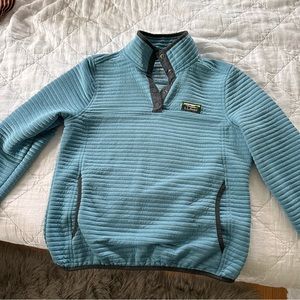 L.L. Bean XS Petite Pullover in Sky Blue